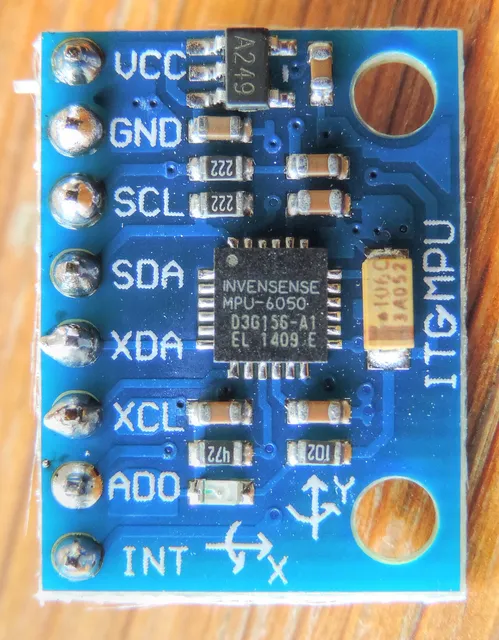 MPU-6050 6-axis IMU breakout (GY-521)